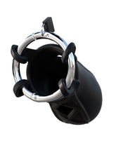 Fantasy C-Ringz Extreme Silicone (Black) – Silicone Cock Blocker Black Cages